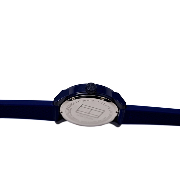 Tommy Hilfiger Men's Quartz Plastic and Rubber Casual Watch Blue 1791322 - Picture 10 of 10